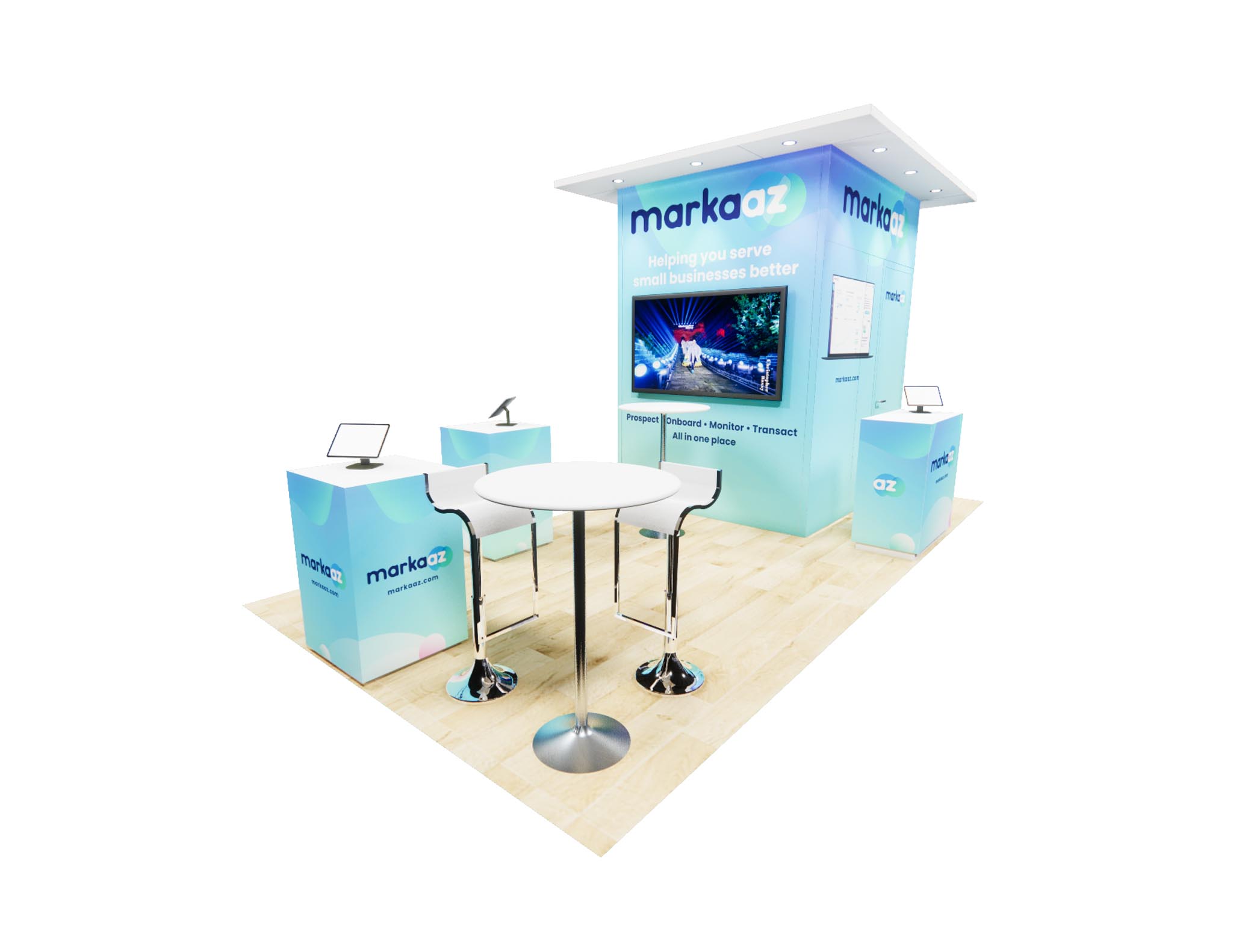 10 x 20 Inline Exhibit Rental — IBS, Las Vegas