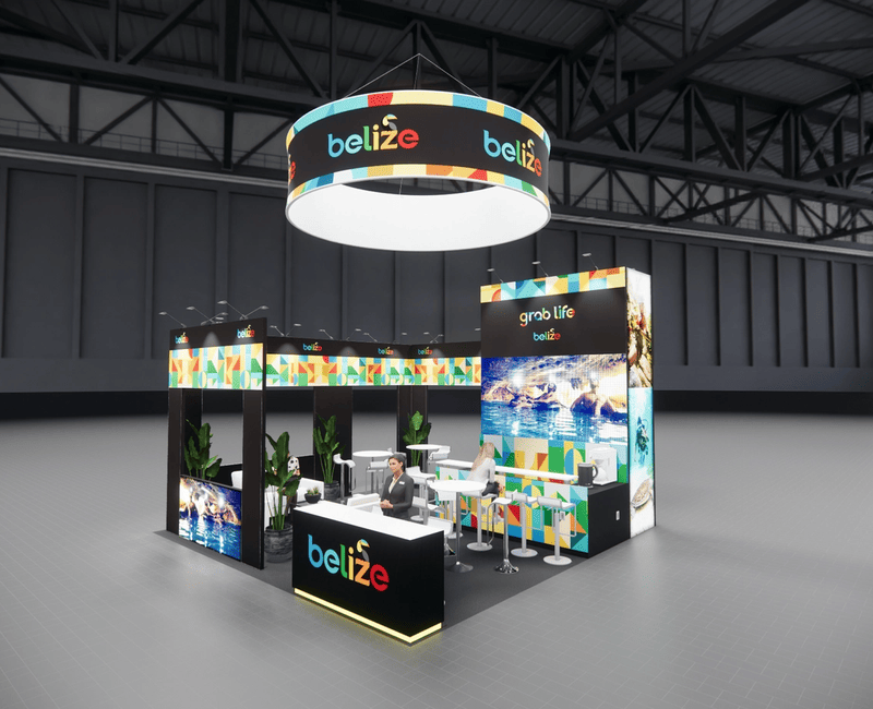 20 x 20 LED Exhibit Rental — MODEX, Atlanta