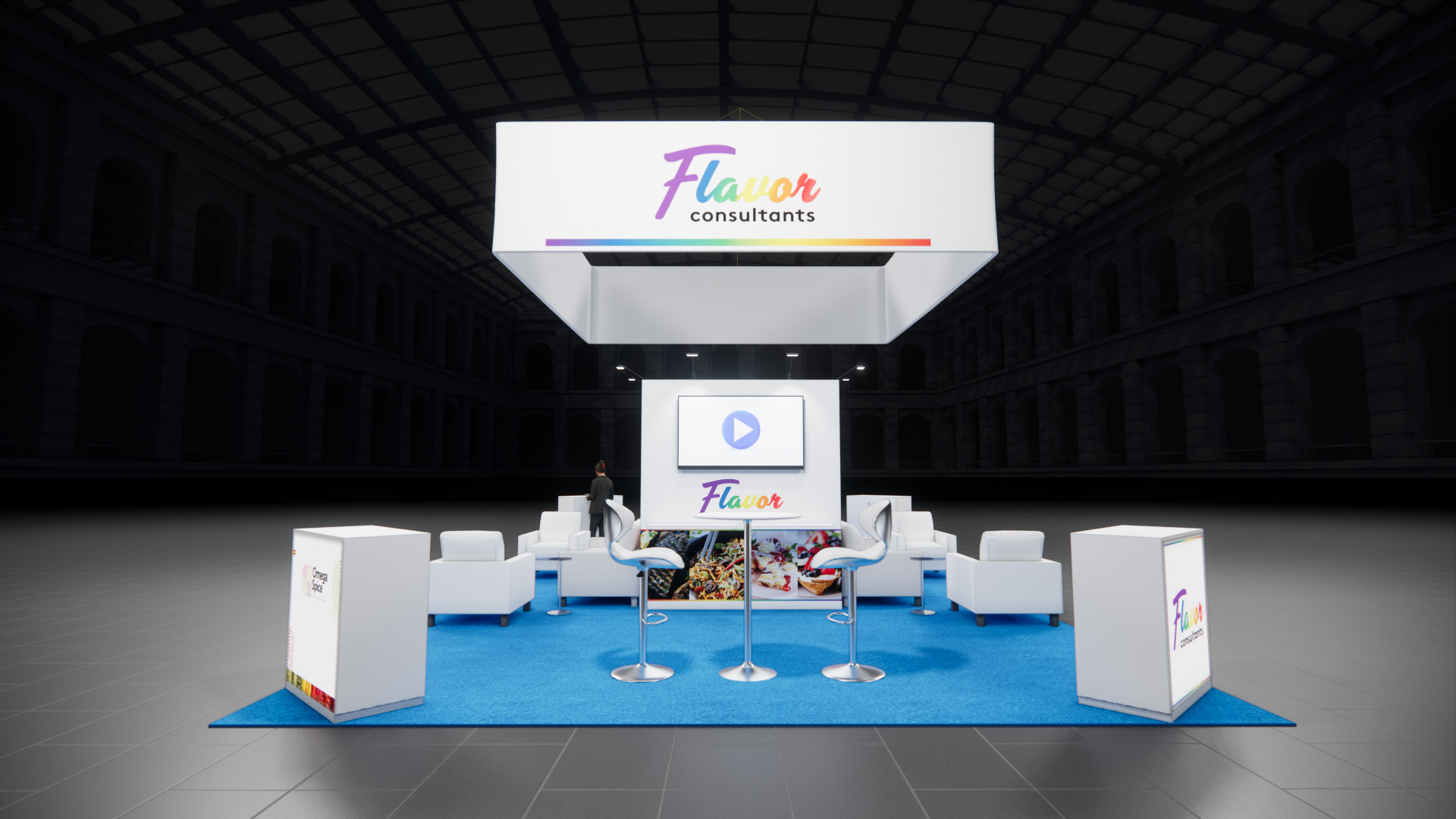 20 x 30 Island Exhibit Rental — PACK EXPO Las Vegas, Las Vegas
