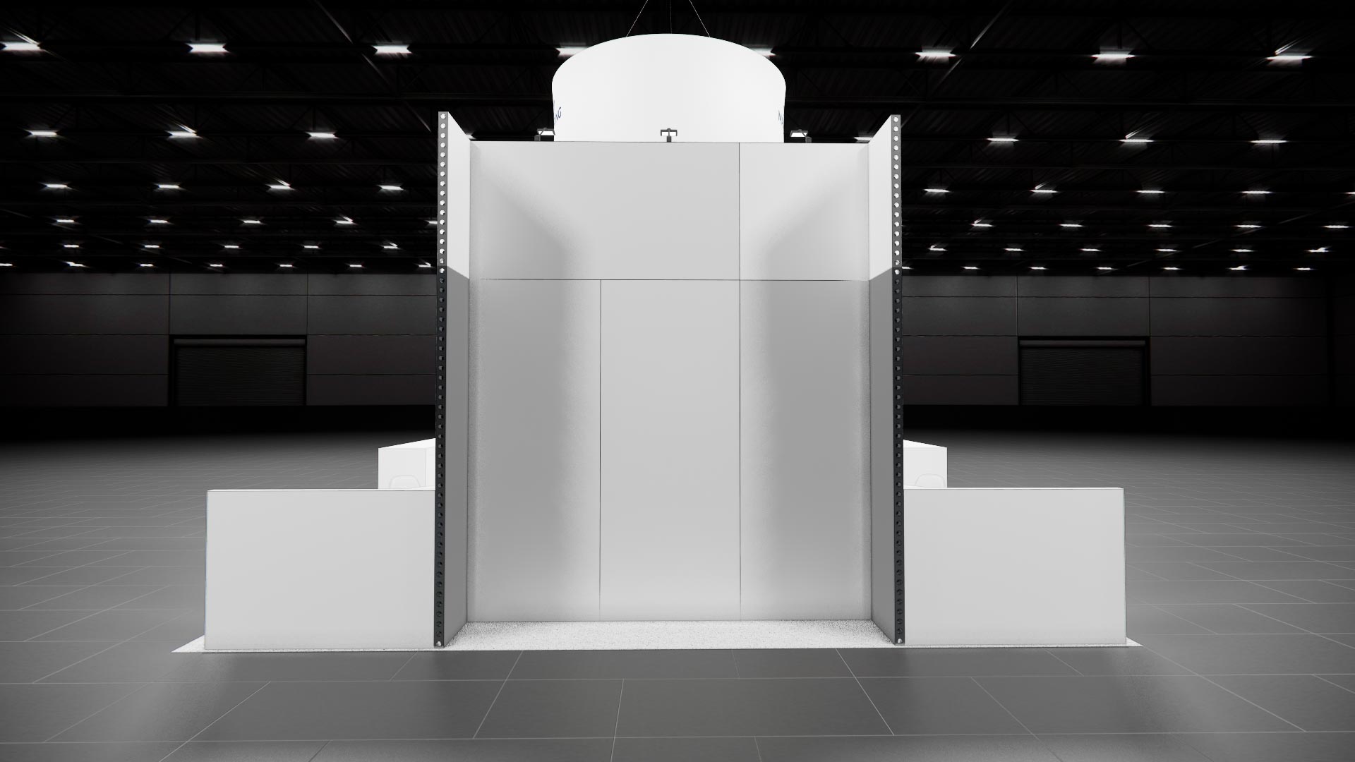 20 x 20 Island Exhibit Rental — IAAPA Expo, Orlando