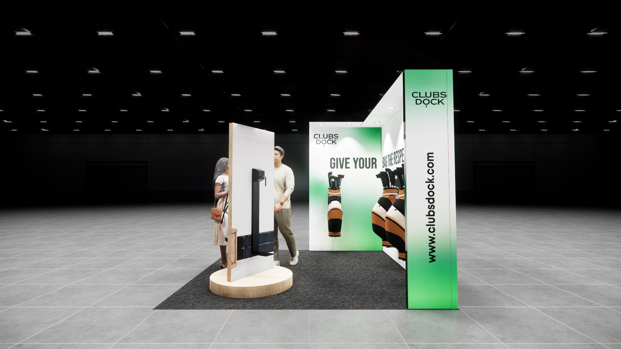 10 x 10 Inline Exhibit Rental — HIMSS, Las Vegas