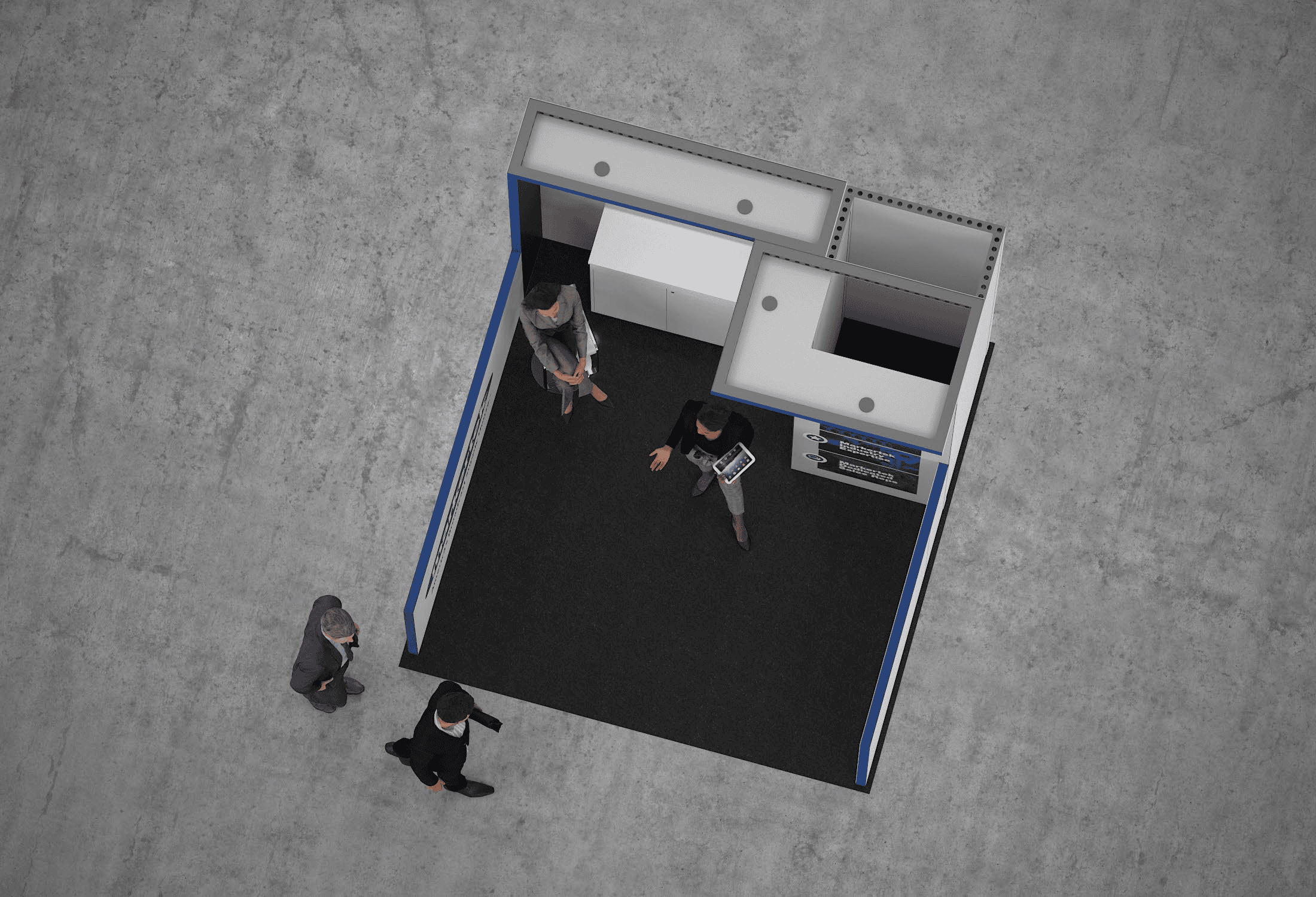 10 x 10 Inline Exhibit Rental — Coverings, Orlando