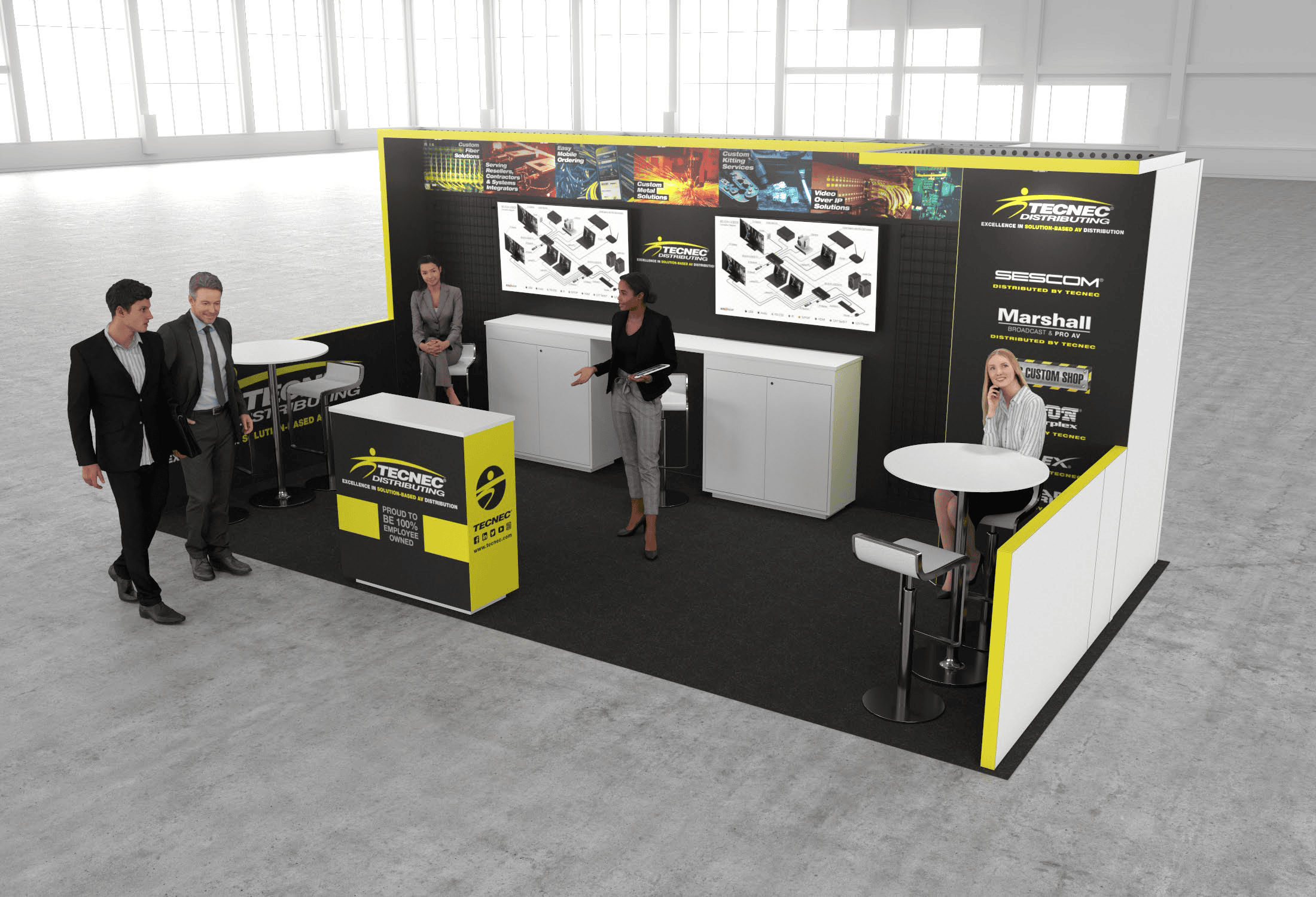 10 x 20 Inline Exhibit Rental — IAAPA Expo, Orlando