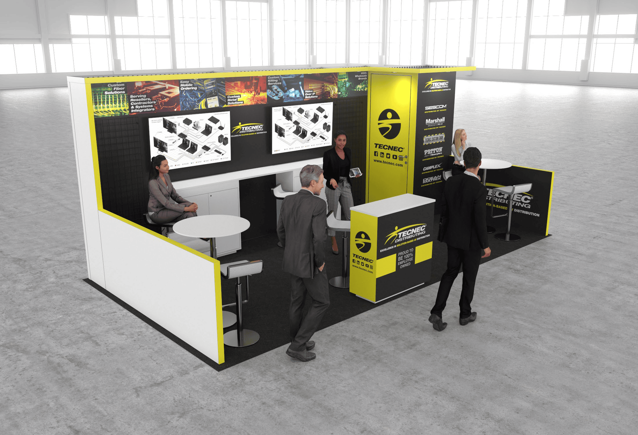 10 x 20 Inline Exhibit Rental — IAAPA Expo, Orlando