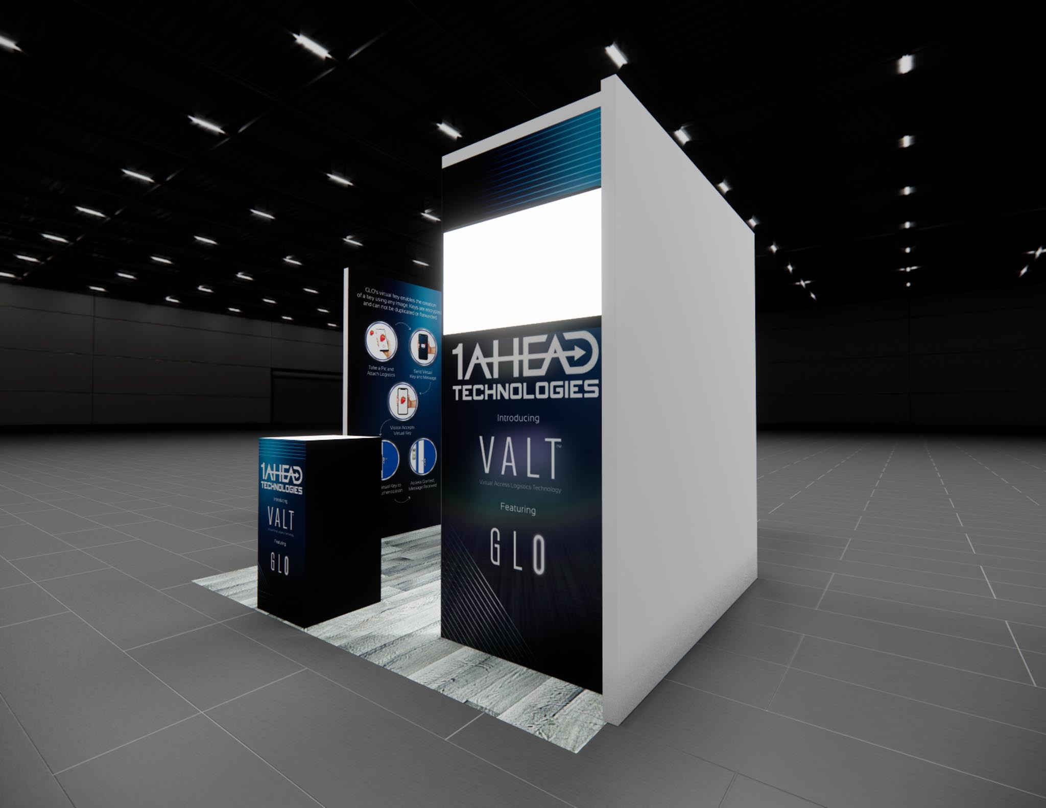 10 x 10 Inline Exhibit Rental — CES, Las Vegas