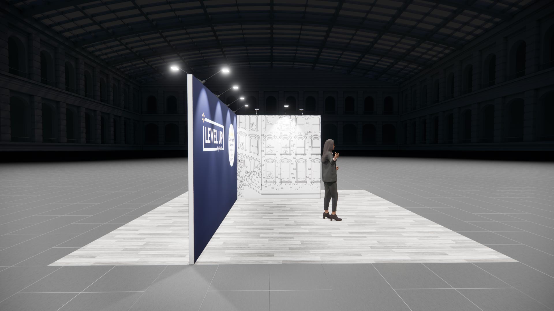 20 x 20 Island Exhibit Rental — InfoComm, Las Vegas