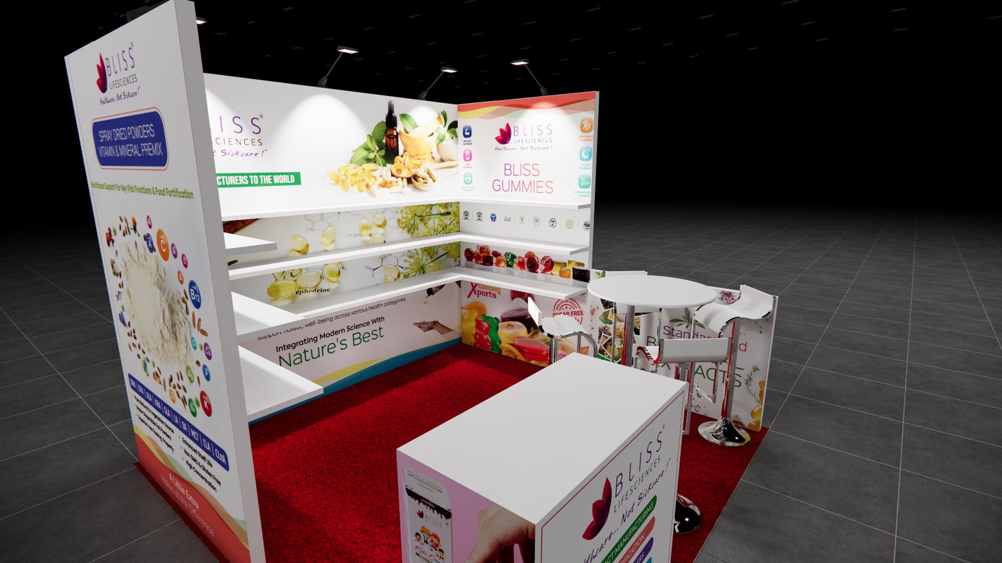 10 x 10 Inline Exhibit Rental — CES, Las Vegas