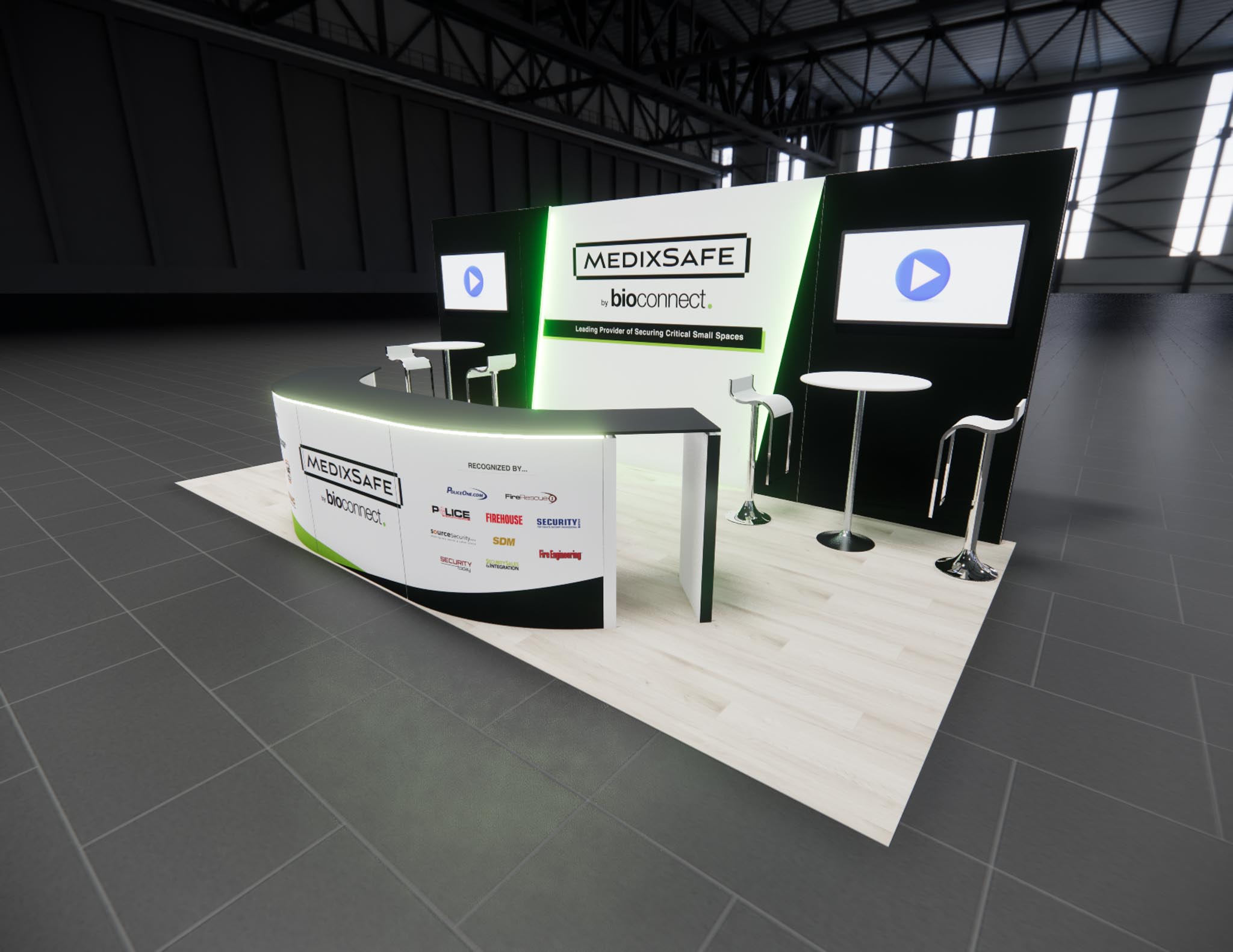 10 x 20 Inline Exhibit Rental — CES, Las Vegas