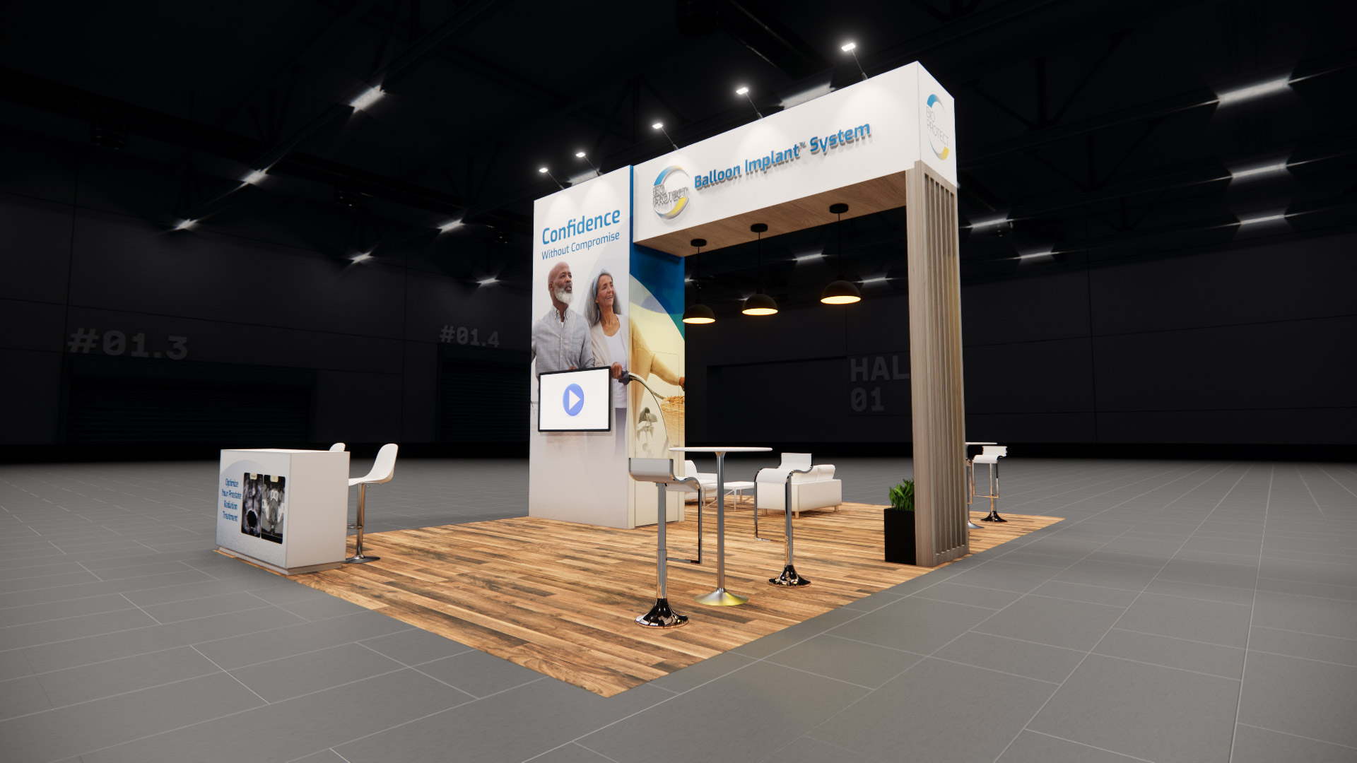 20 x 30 Island Exhibit Rental — IPPE, Atlanta