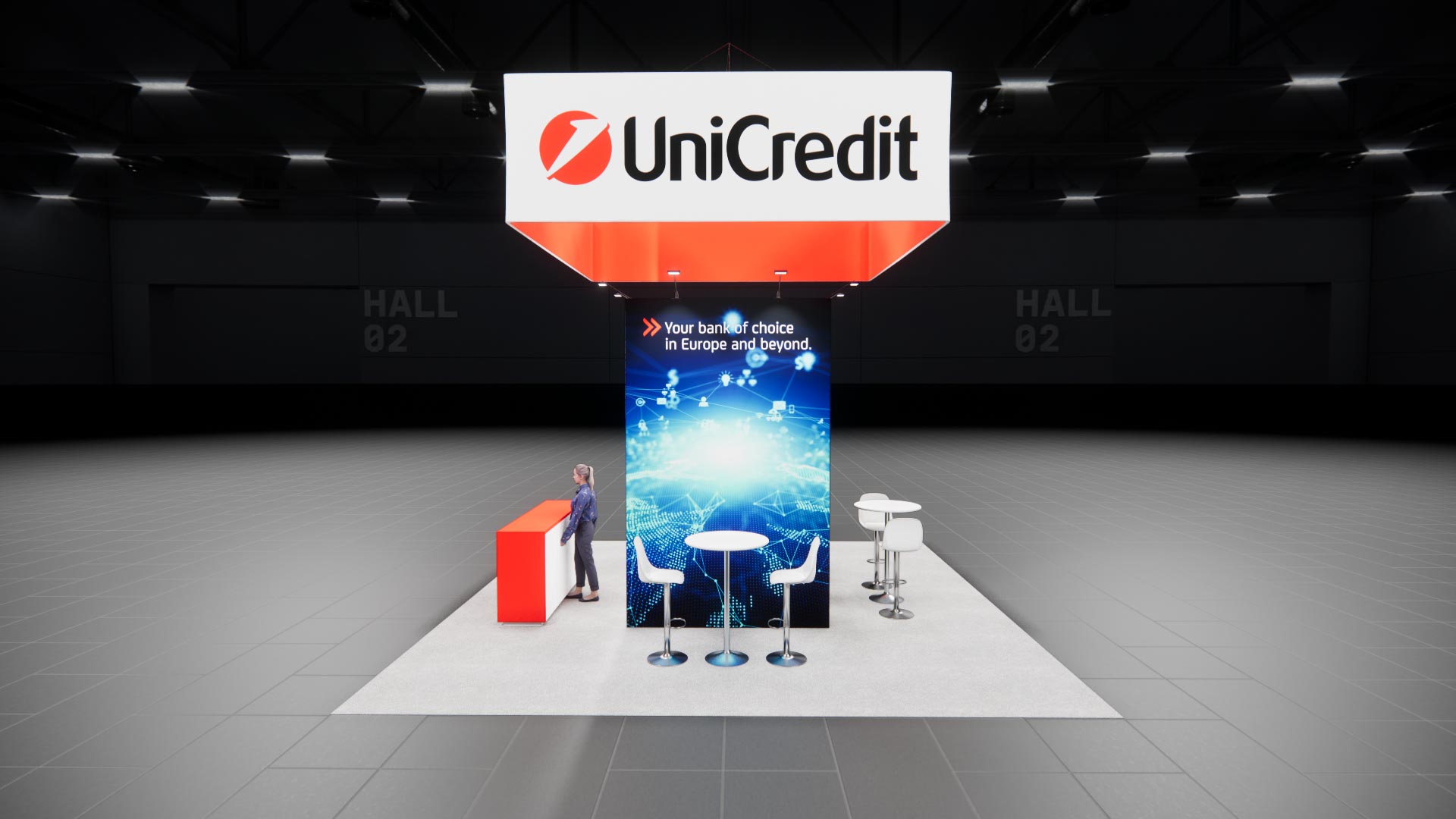 20 x 20 Island Exhibit Rental — Global Pet Expo, Orlando