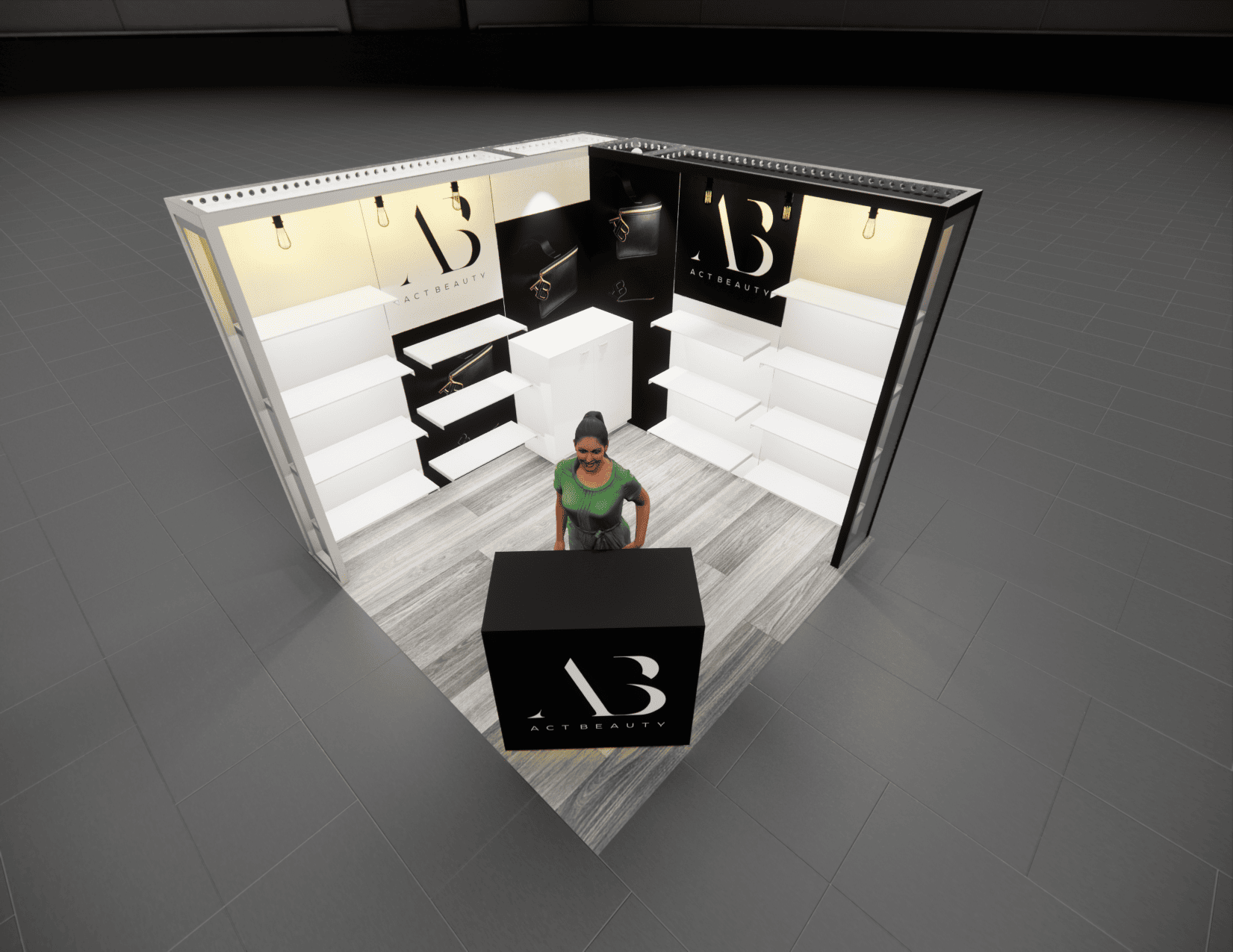 10 x 10 Exhibit Rental — CES, Las Vegas