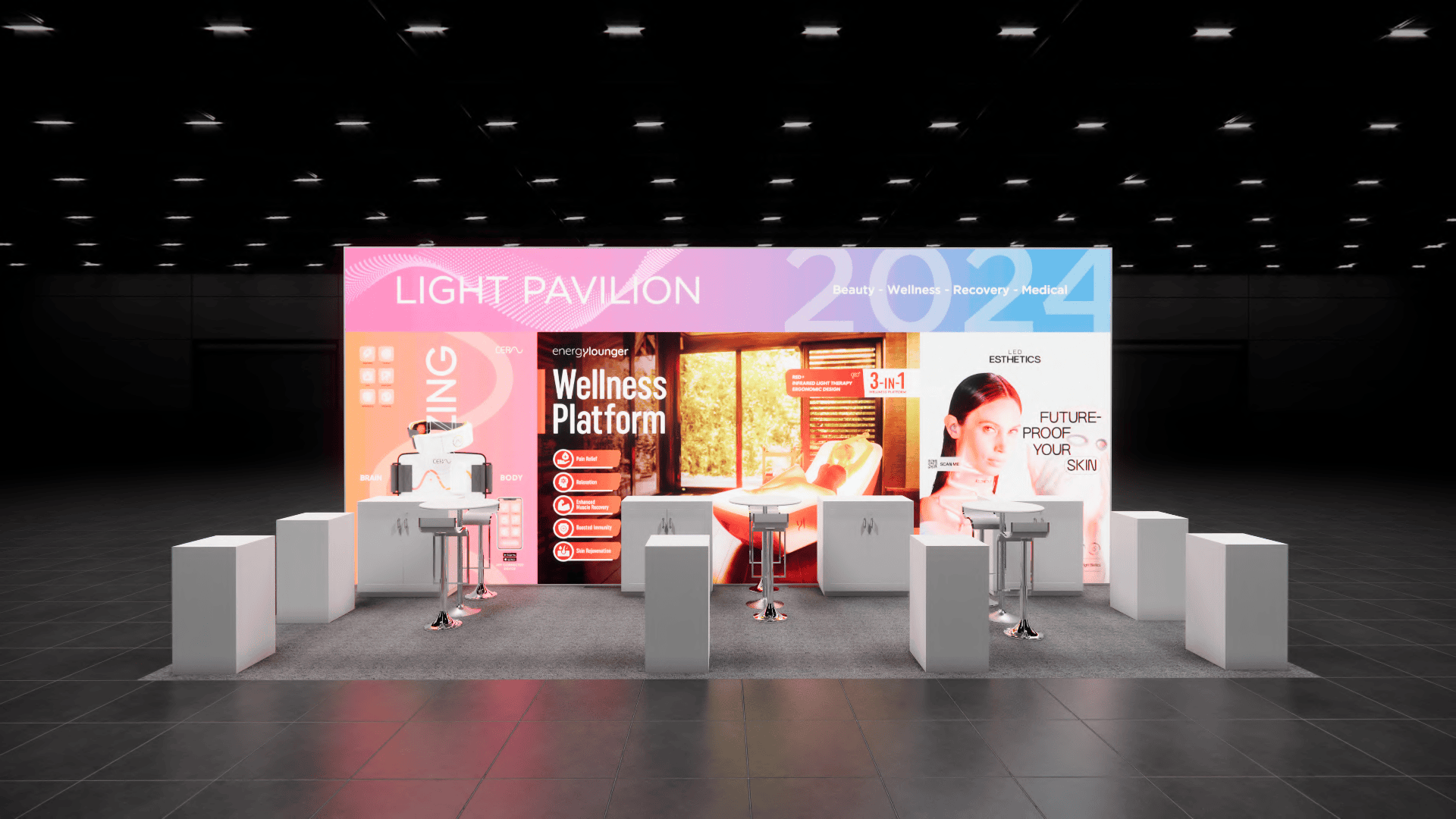 20 x 30 Island Exhibit Rental — IPPE, Atlanta