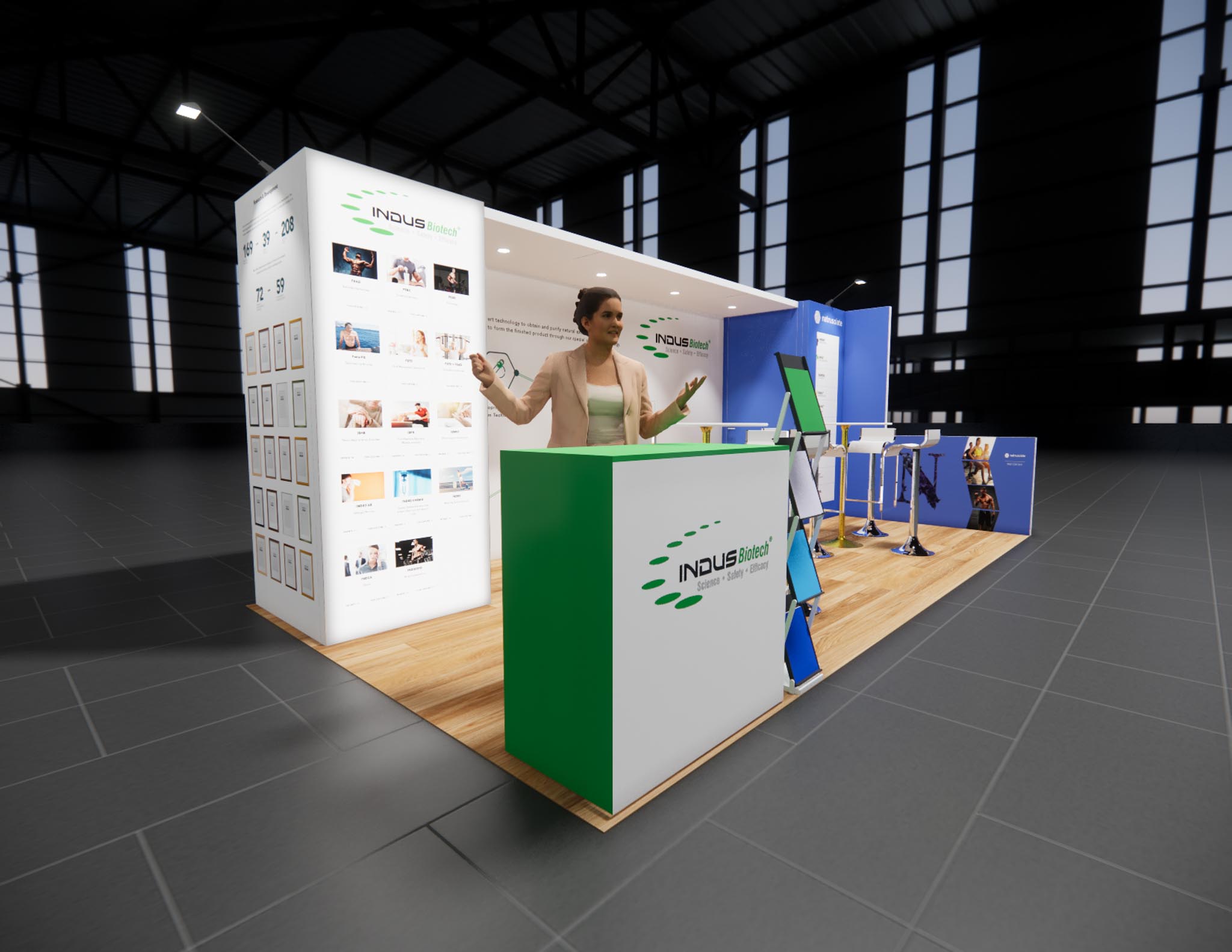 10 x 20 Inline Exhibit Rental — NAB Show, Las Vegas