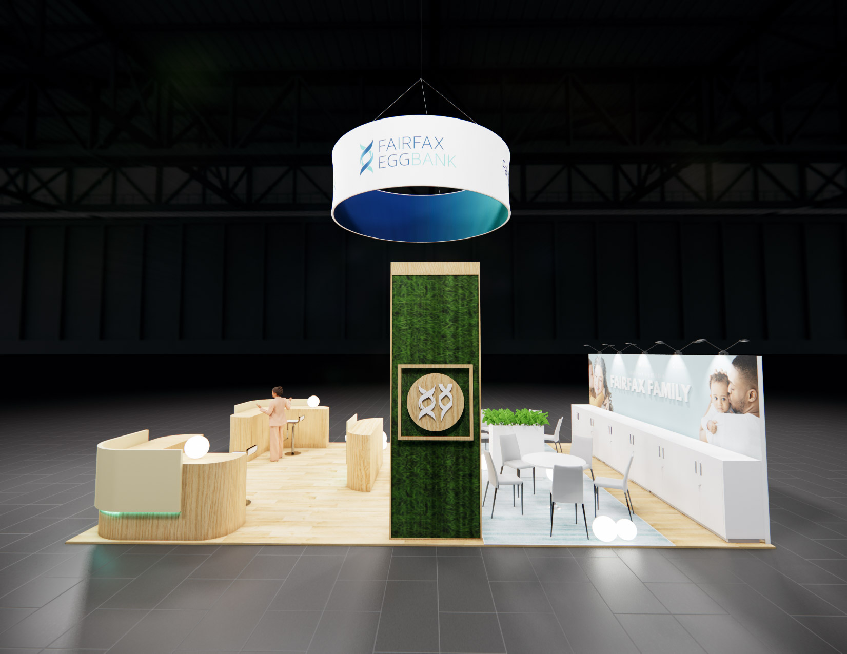 20 x 30 Island Exhibit Rental — SEMA Show, Las Vegas