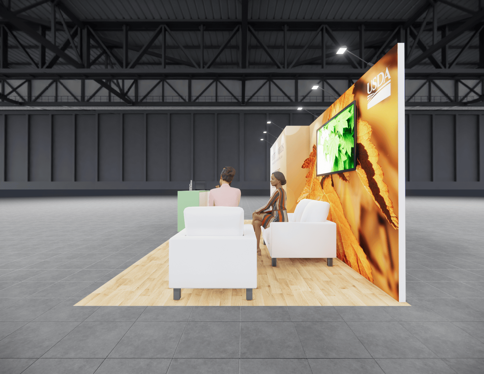 10 x 20 Inline Exhibit Rental — NAB Show, Las Vegas
