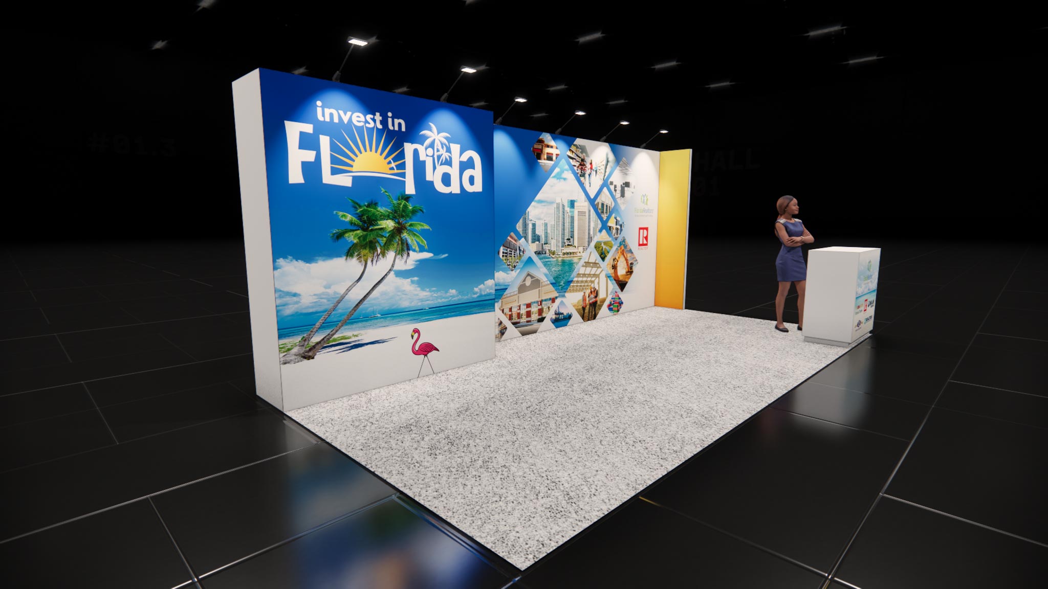 10 x 20 Inline Exhibit Rental — SHOT Show, Las Vegas