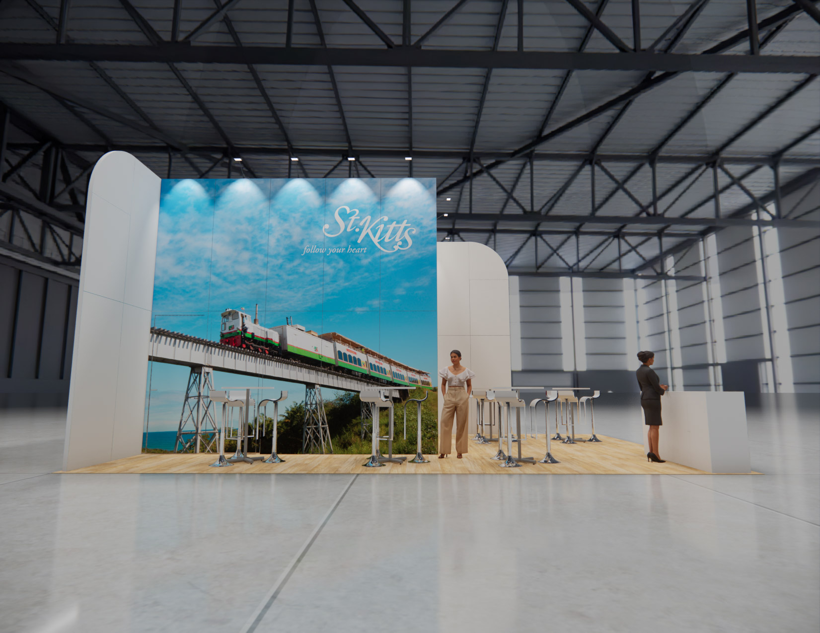 20 x 30 Island Exhibit Rental — PACK EXPO Las Vegas, Las Vegas