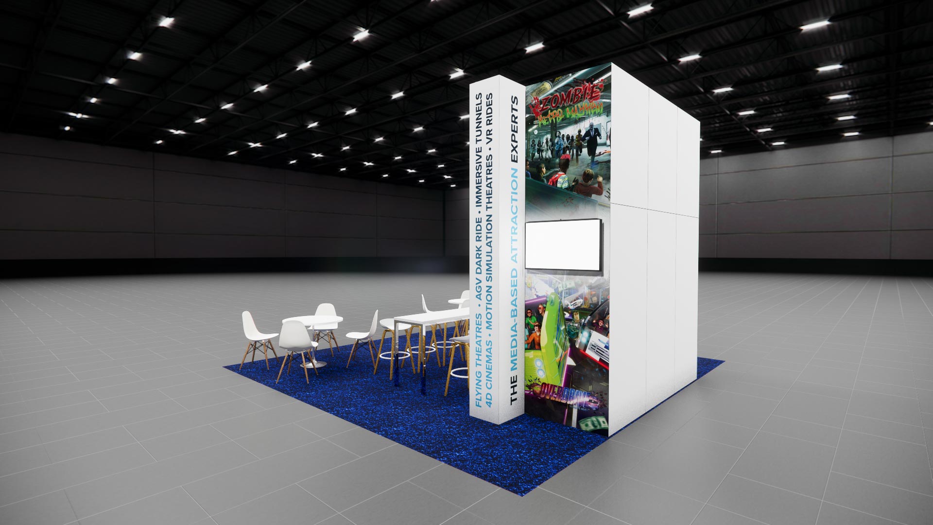 20 x 20 Island Exhibit Rental — InfoComm, Las Vegas