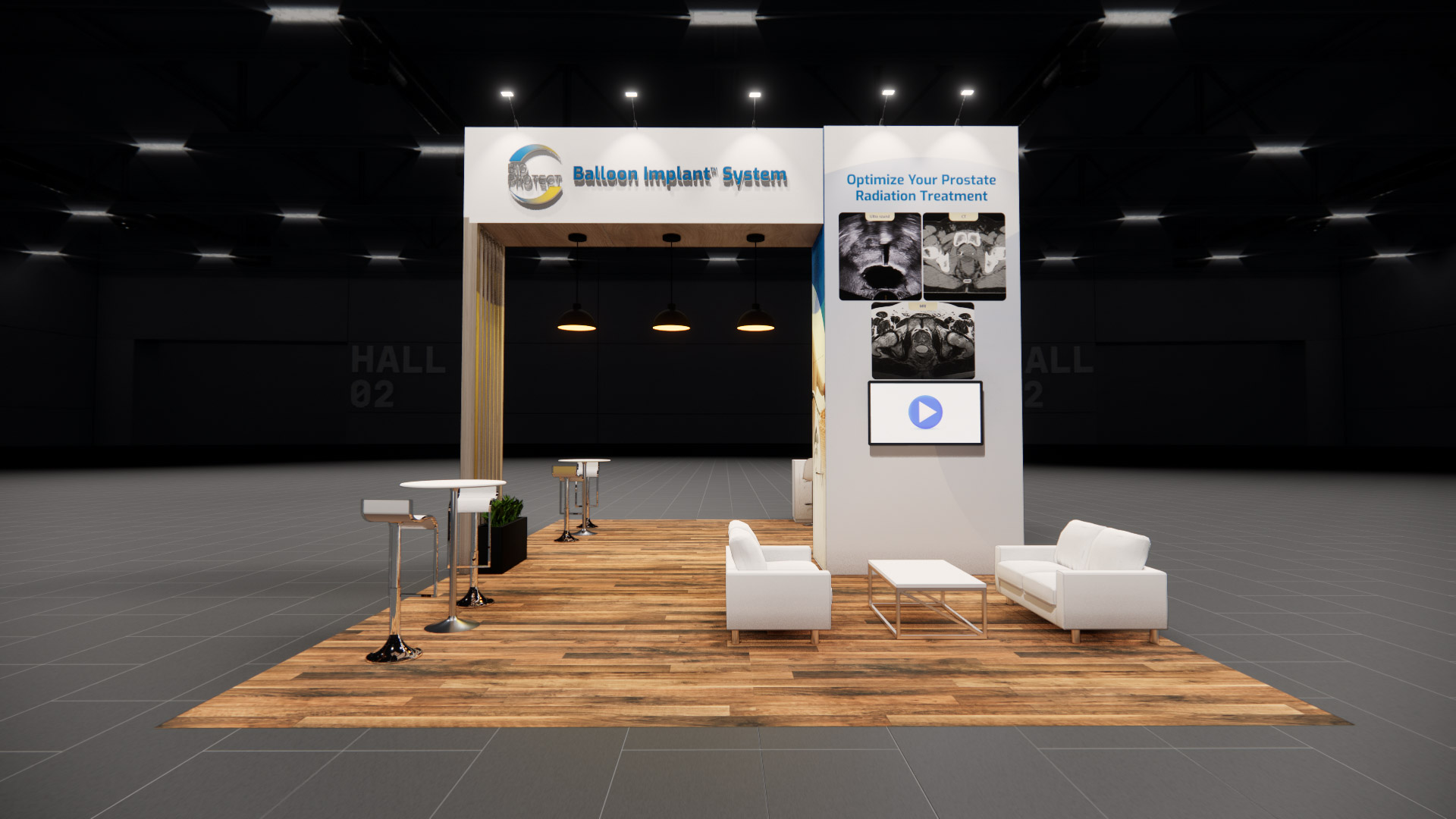 20x30 trade show exhibit rental — 20 x 30 island exhibit rental — ippe, atlanta hero image