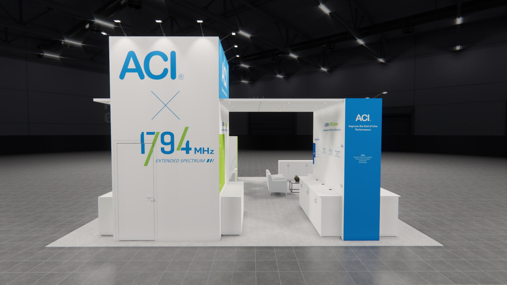 30 x 30 Island Exhibit Rental — CES, Las Vegas