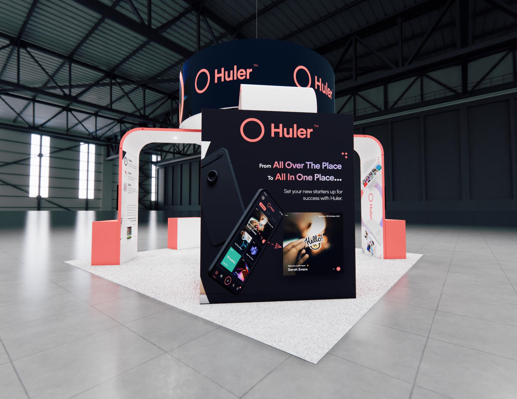20 x 20 Island Exhibit Rental — MODEX, Atlanta