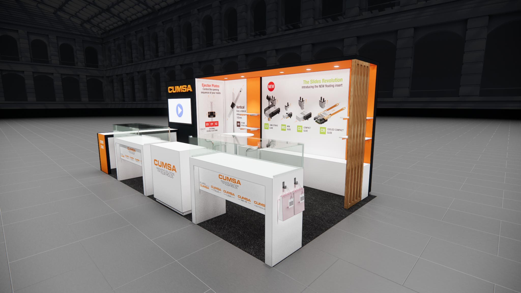 10 x 20 Inline Exhibit Rental — SHOT Show, Las Vegas