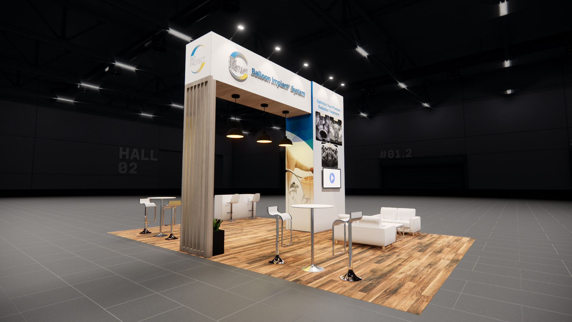20 x 30 Island Exhibit Rental — IPPE, Atlanta