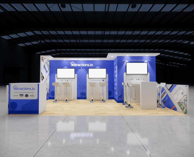 10 x 20 Inline Exhibit Rental — IAAPA Expo, Orlando