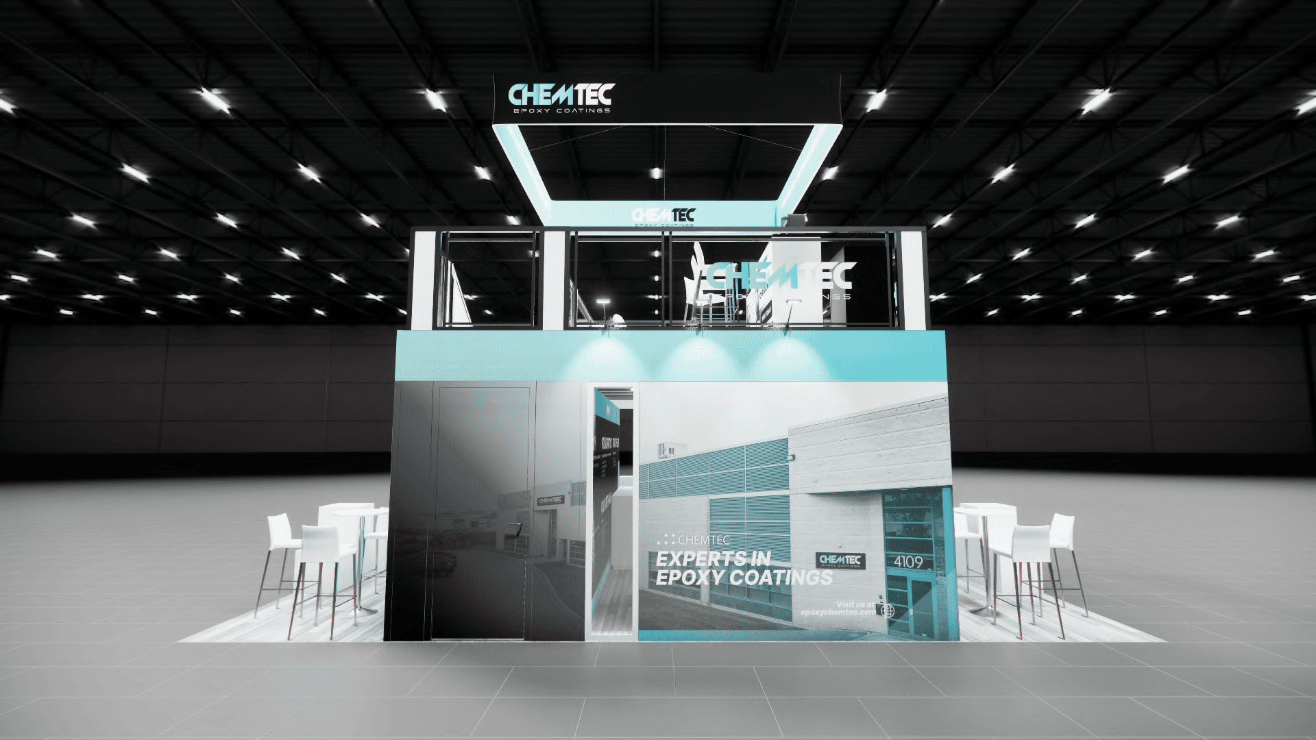 30 x 30 Island Exhibit Rental — IPPE, Atlanta